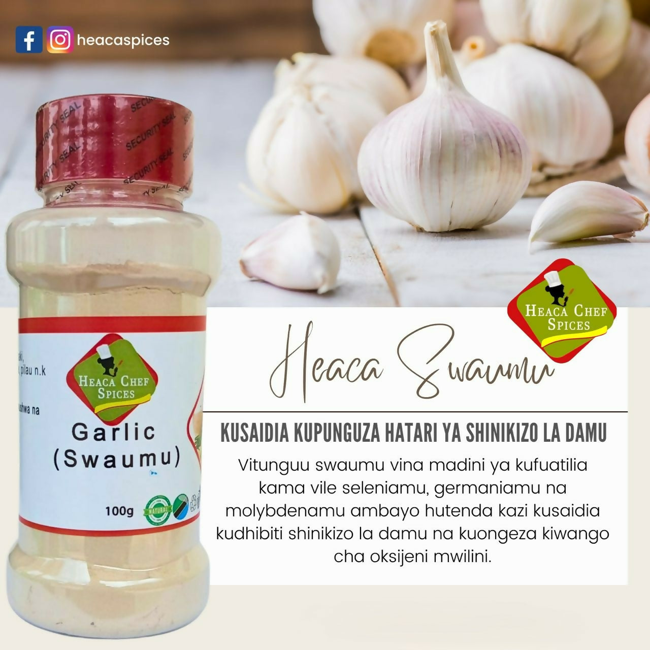 HEACA SWAUMU/GARLIC