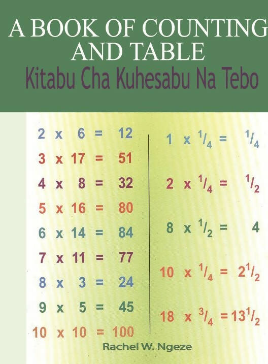 A BOOK OF COUNTING AND TABLE