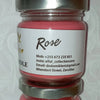 Rose scent candle