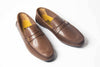 braune Loafer-Schuhe